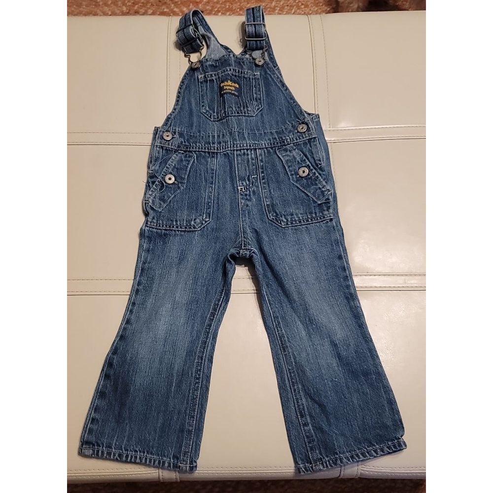 Vintage,‎ Rare, OshKosh B'Gosh Vestbak Overalls size 2T